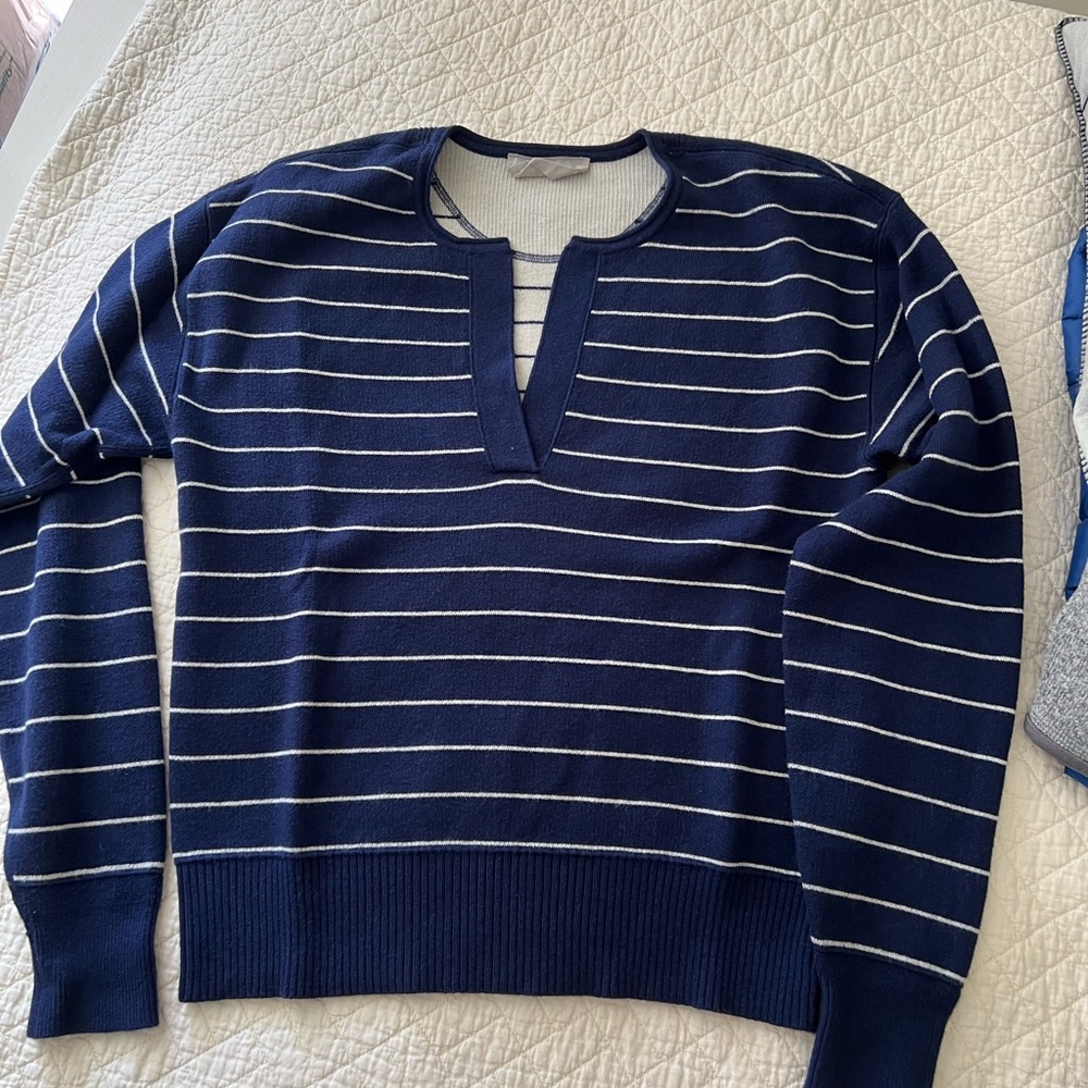 Everlane The Cotton-Merino Vintage Henley - size XS